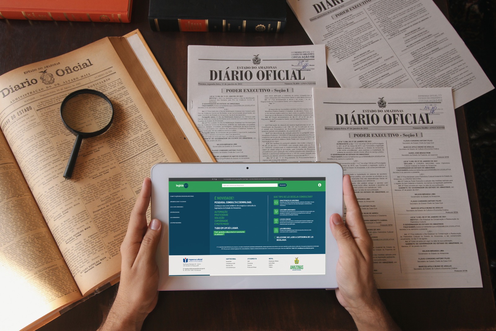 ​Plataforma digital de normas legislativas do Amazonas completa dois anos com recorde de acessos