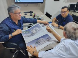 Imprensa Oficial e Ciama alinham os ajustes finais para implantação dos painéis fotovoltaicos